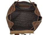 Backpack Piel Mod Bristol Miel. 20% de DESCUENTO!! Aplicado en el carrito de compras - mencity