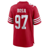 Official San Francisco 49ers Nick Bosa Nike Game Player Jersey