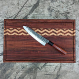 Cuchillo Acero Martillado