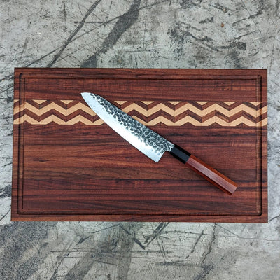 Cuchillo Acero Martillado