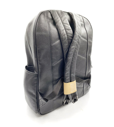 Backpack Piel Mod Boxx Negra. 20% de DESCUENTO!! Aplicado en el carrito de compras - mencity