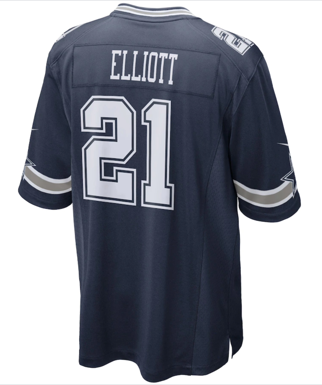 EZEKIEL ELLIOTT #21 DALLAS COWBOYS BLUE NIKE NFL T Shirt Mens S