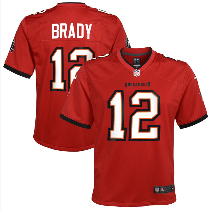 Official NFL Tampa Bay Buccaneers Tom Brady Jersey YOUTH/JUVENIL - mencity