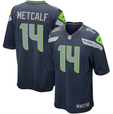Official Seattle Seahawks DK Metcalf Nike Game Player Jersey
