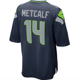 Official Seattle Seahawks DK Metcalf Nike Game Player Jersey