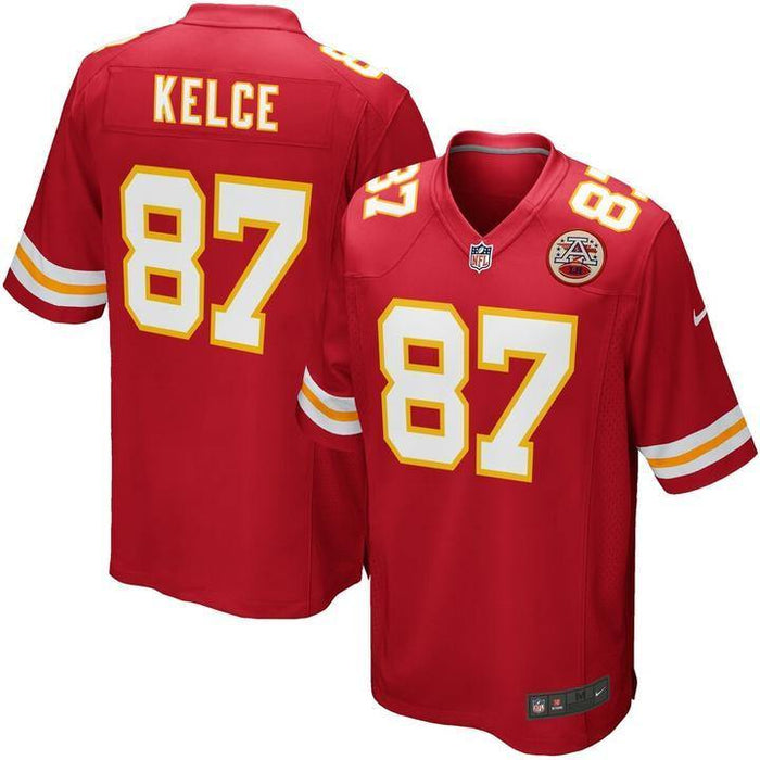 Official NFL Kansas City Chiefs Travis Kelce Jersey YOUTH/JUVENIL - mencity