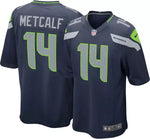Official Seattle Seahawks DK Metcalf Nike Game Jersey YOUTH/JUVENIL